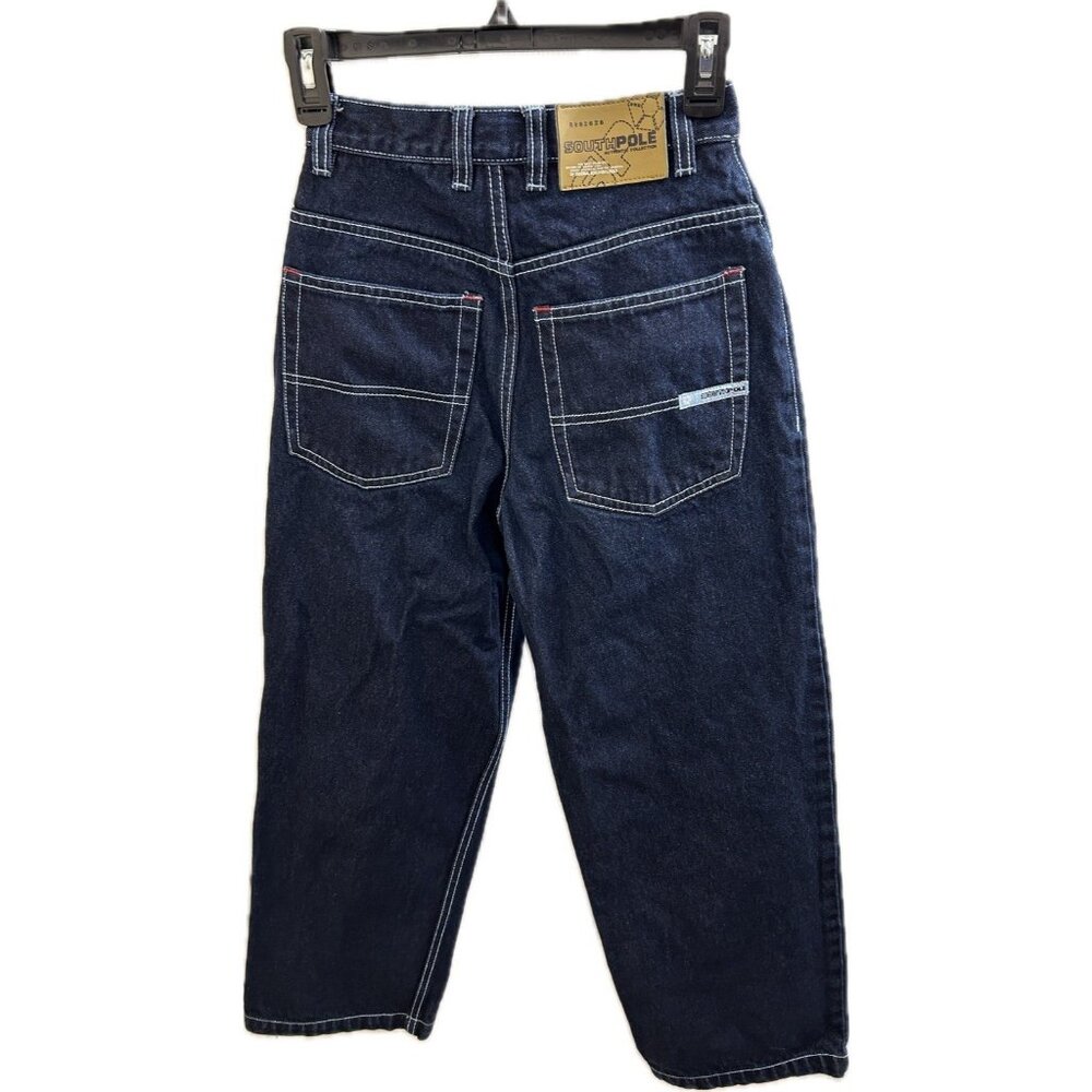 Vintage Southpole Jeans Mens Blue Y2K 90s Baggy Skater Hip Hop Grunge Youth 12